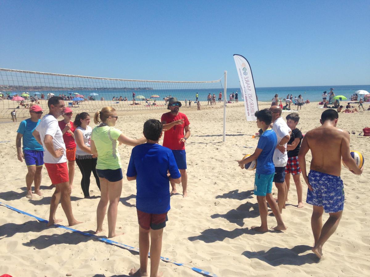 Voley Playa Hibernis Mare Mil Palmeras Pilar de la Horadada