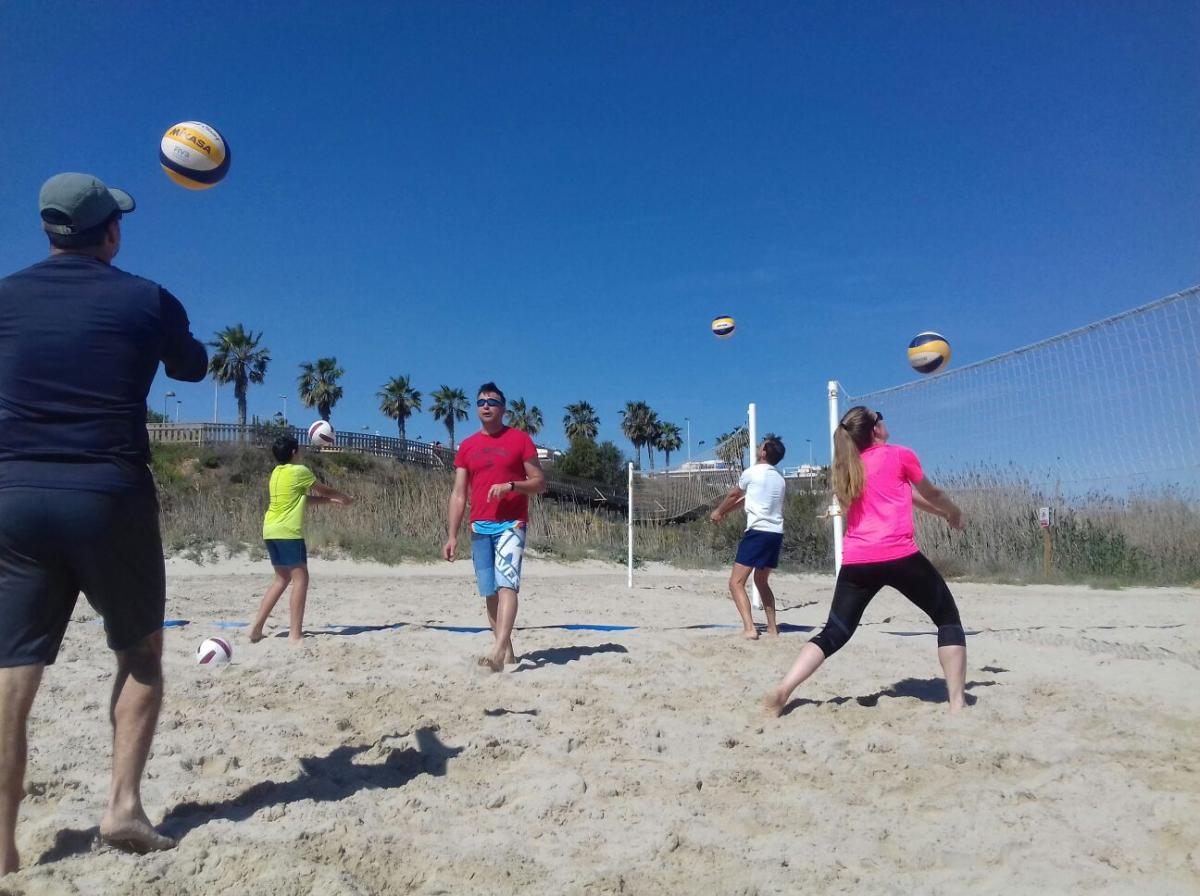 Voley Playa Hibernis Mare Mil Palmeras Pilar de la Horadada