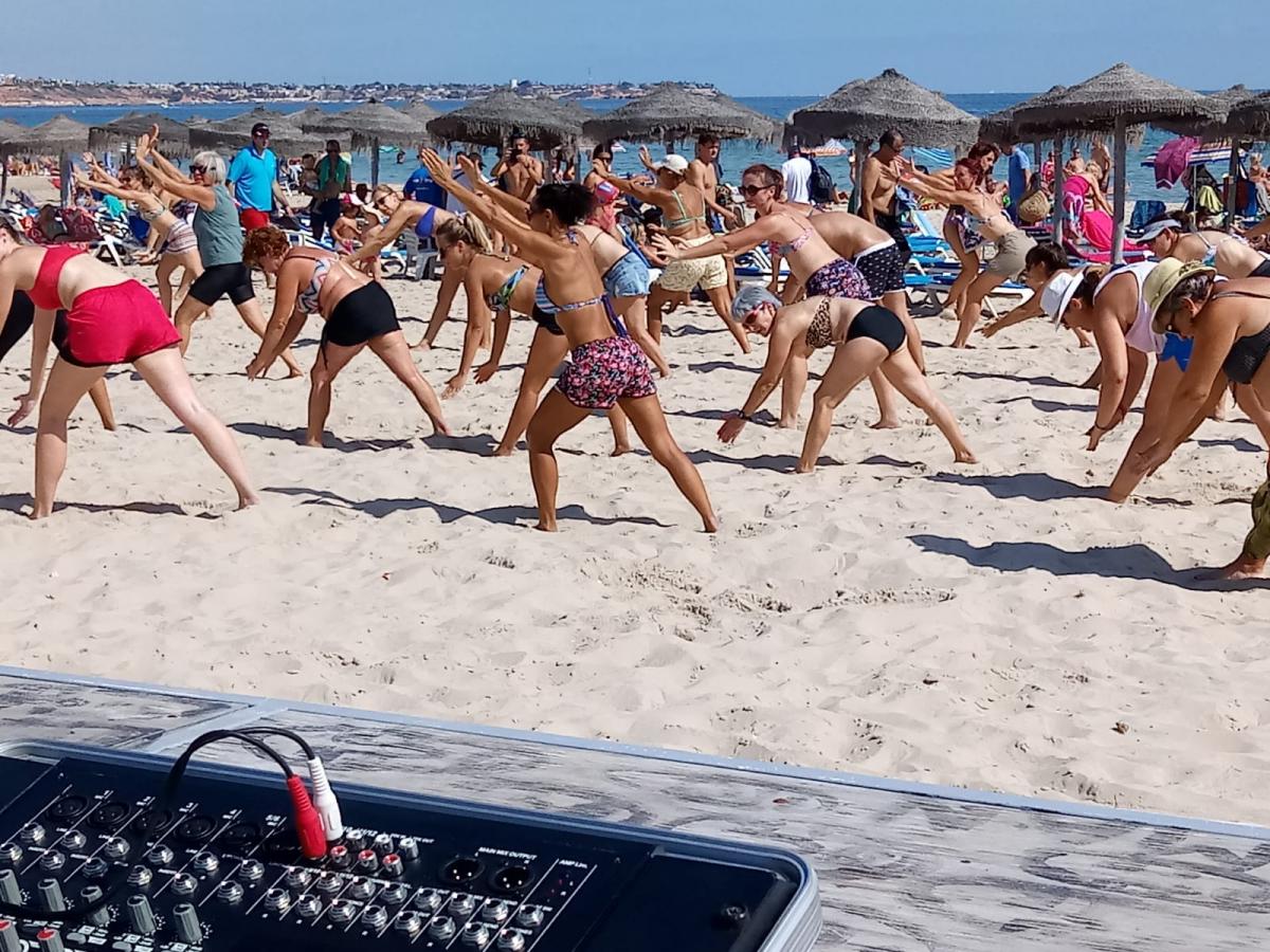 zumba hibernis mare pilar de la horadada alicante mil palmeras