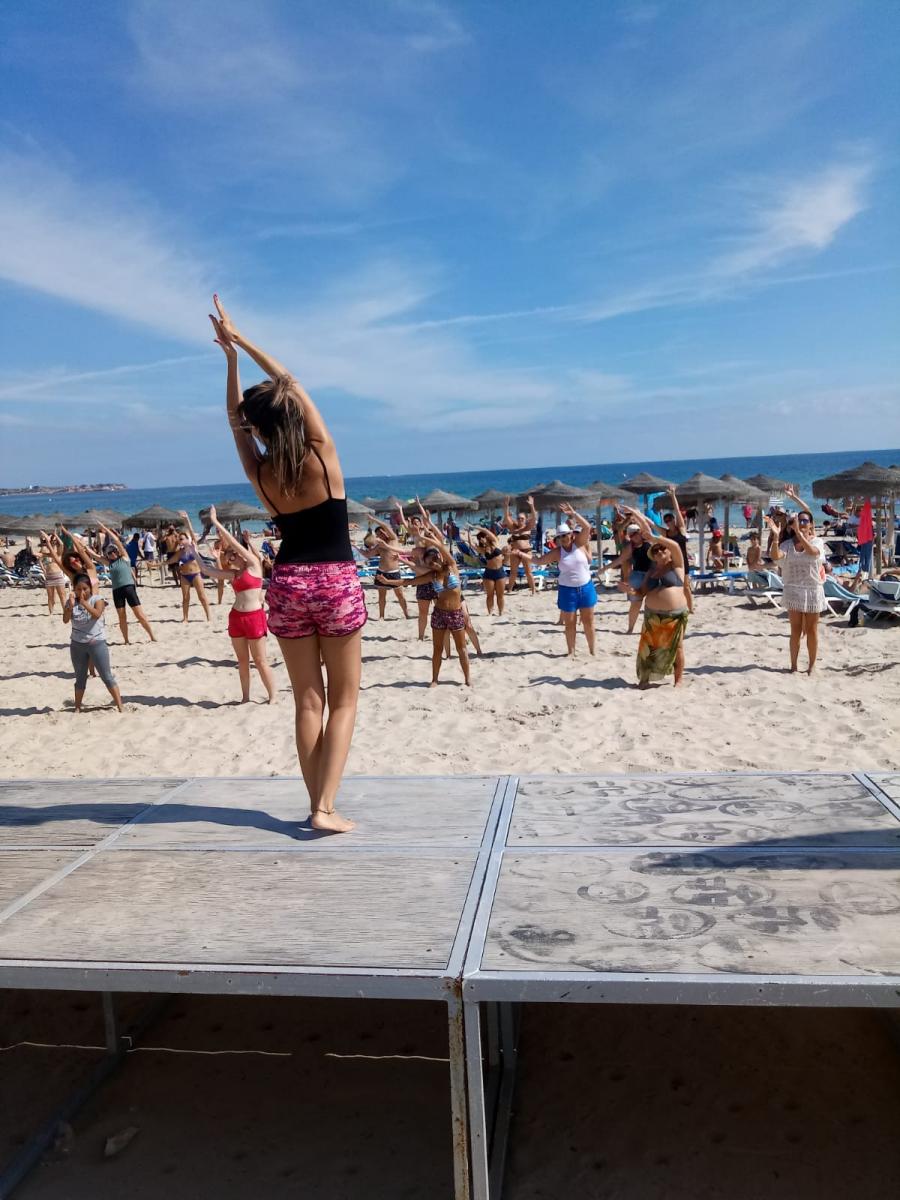 zumba hibernis mare pilar de la horadada alicante mil palmeras