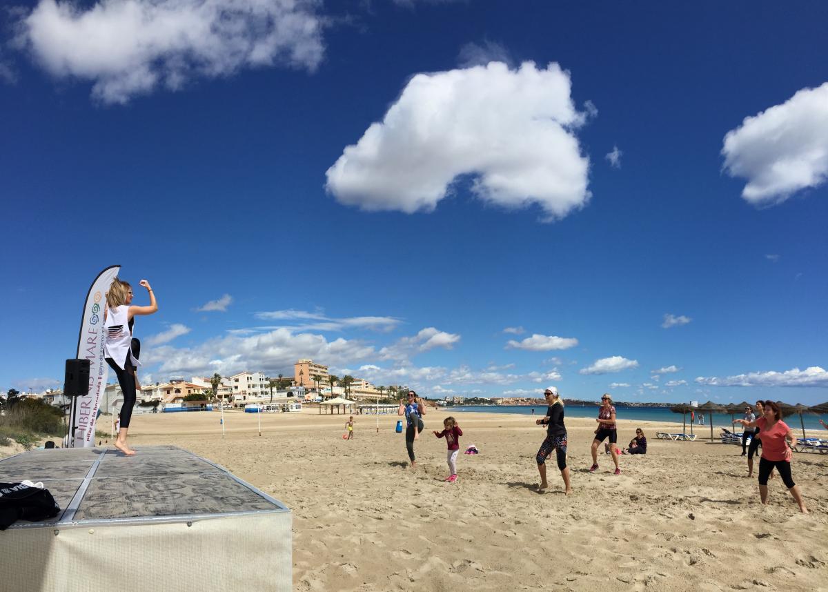 zumba hibernis mare pilar de la horadada alicante mil palmeras