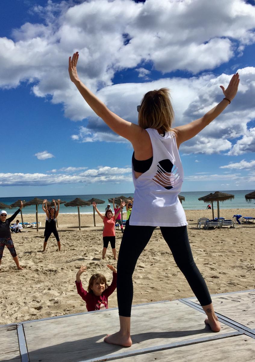 zumba hibernis mare pilar de la horadada alicante mil palmeras