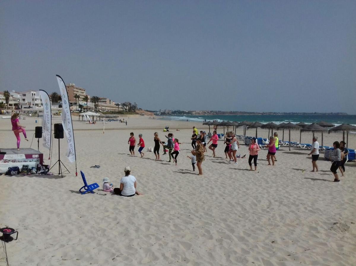 zumba hibernis mare pilar de la horadada alicante mil palmeras