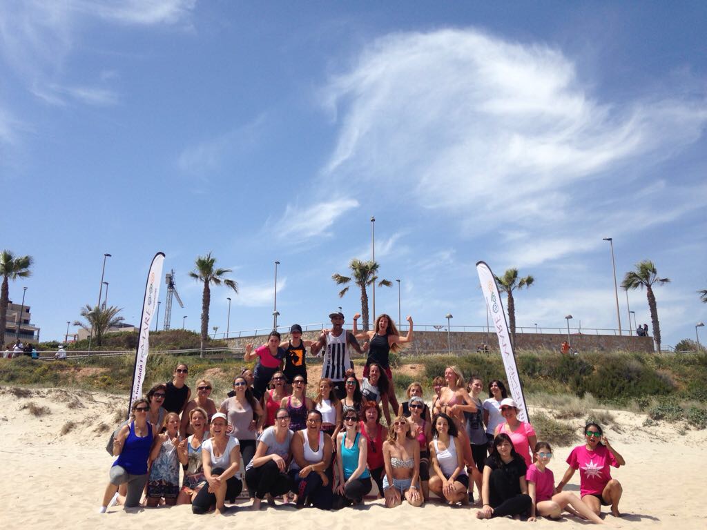 hibernis mare playa invierno pilar de la horadada mil palmeras zumba