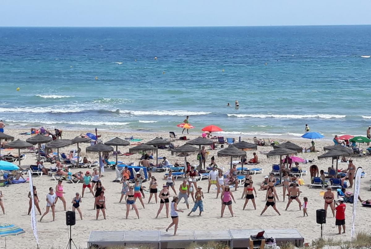 zumba hibernis mare pilar de la horadada alicante mil palmeras