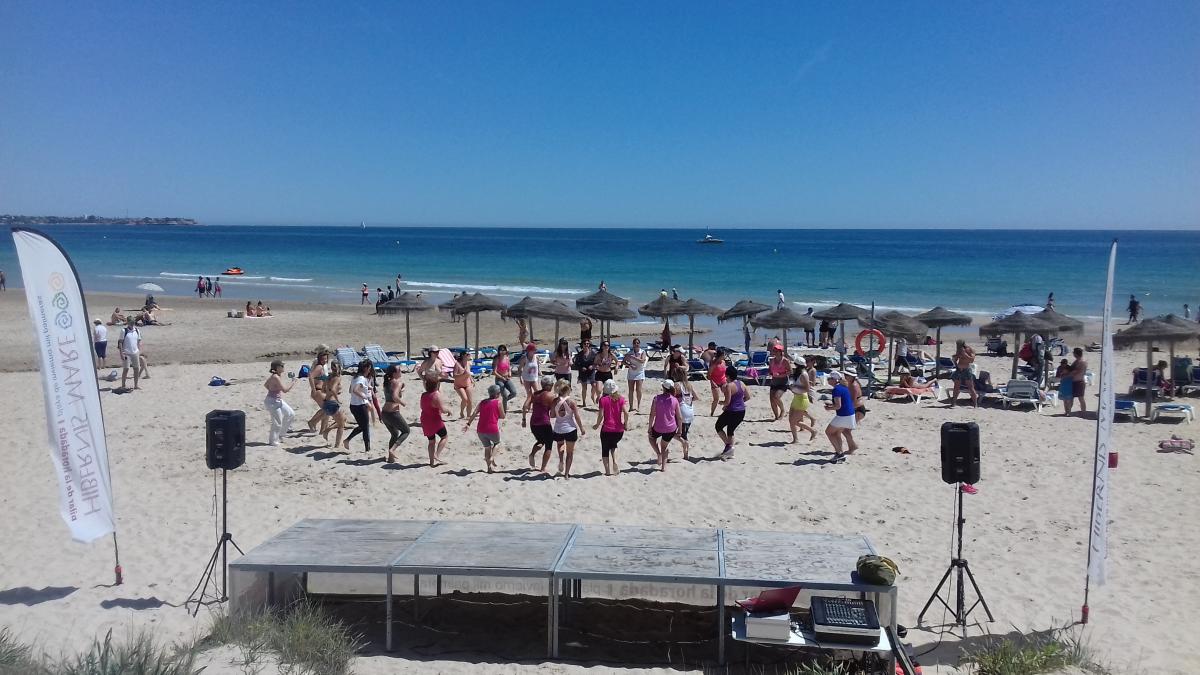zumba hibernis mare pilar de la horadada alicante mil palmeras
