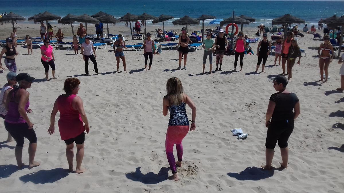 zumba hibernis mare pilar de la horadada alicante mil palmeras