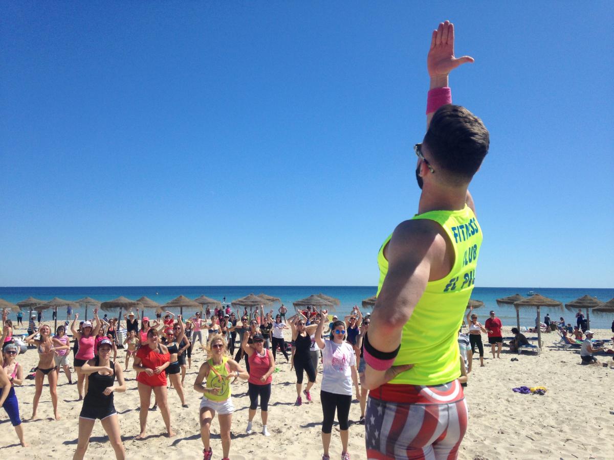 hibernis mare playa invierno pilar de la horadada mil palmeras zumba