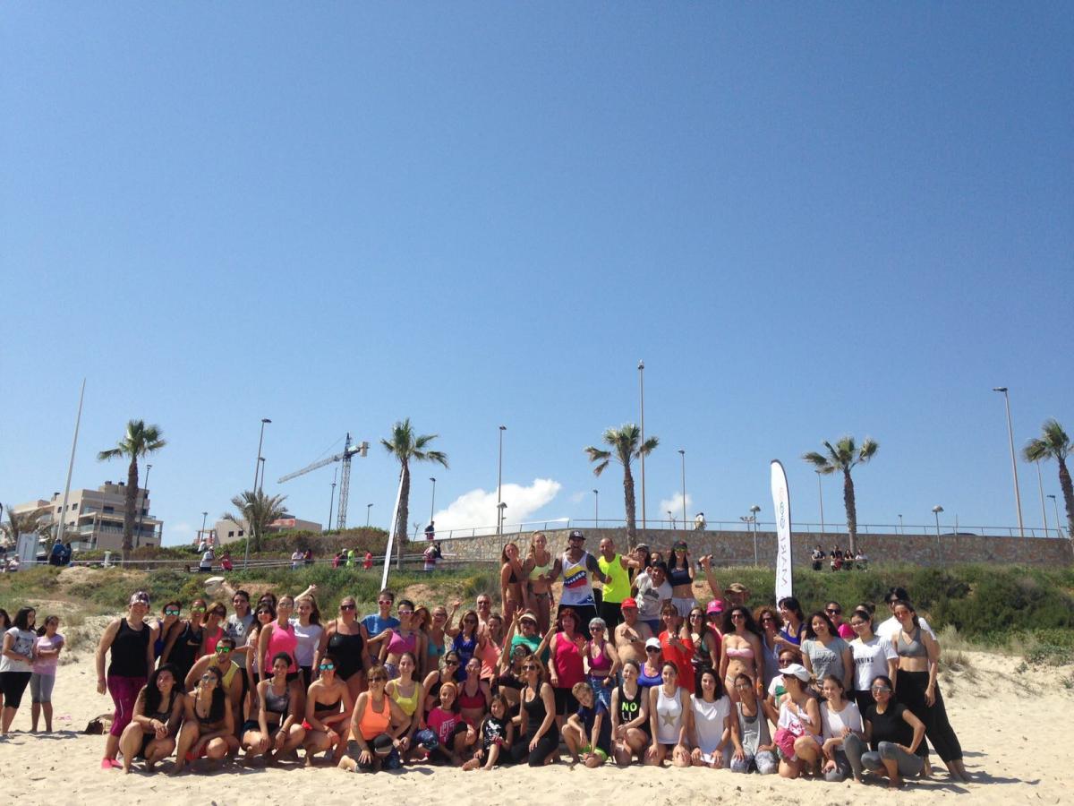 hibernis mare playa invierno pilar de la horadada mil palmeras zumba