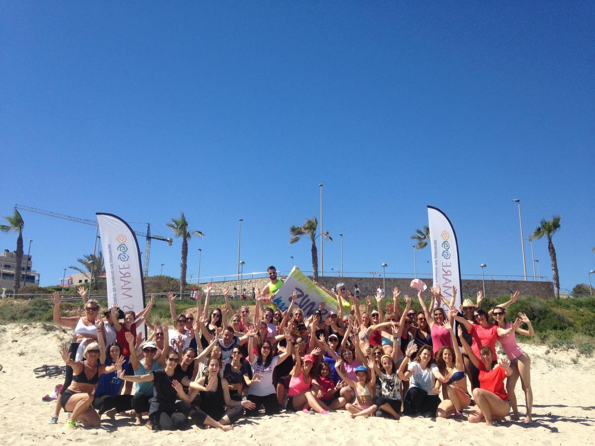 hibernis mare playa invierno pilar de la horadada mil palmeras zumba