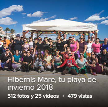 hibernis mare playa invierno pilar de la horadada mil palmeras