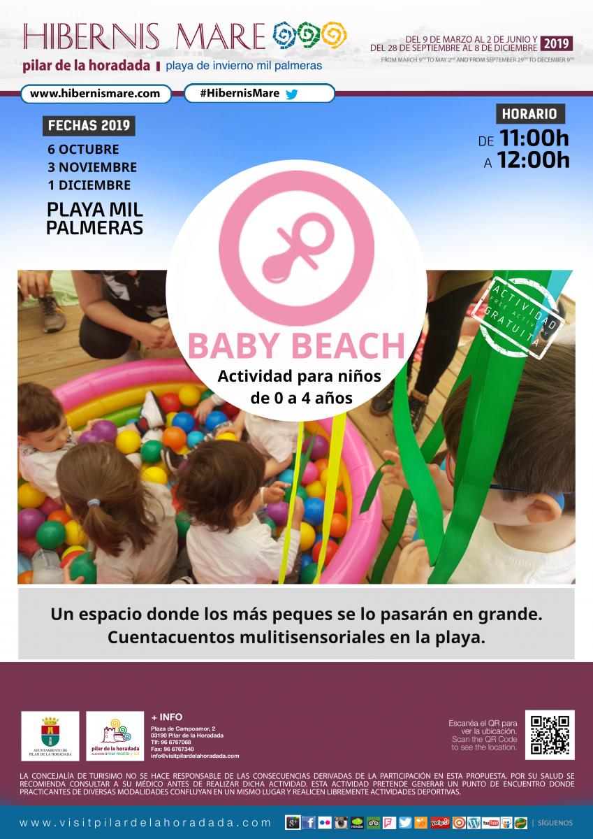 baby beach hibernis mare mil palmeras pilar de la horadada playa de invierno