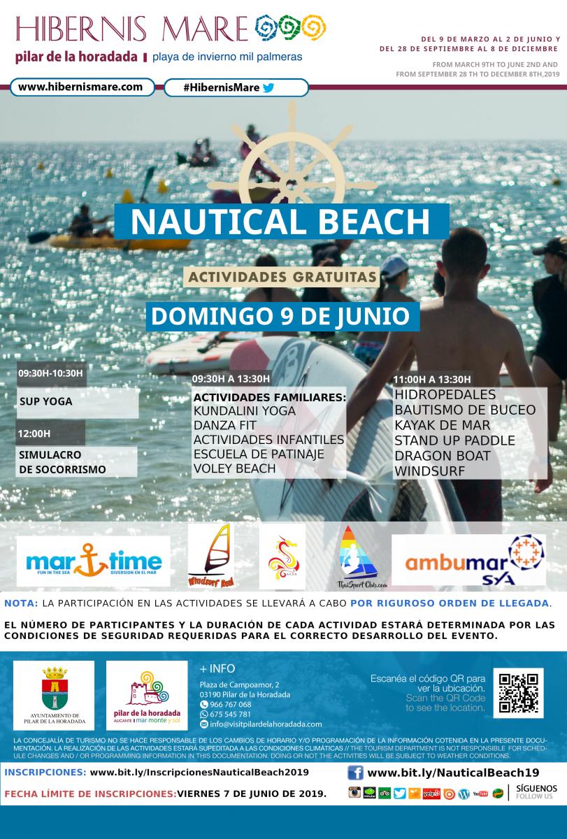 nautical beach hibernis mare mil palmeras pilar de la horadada playa de invierno