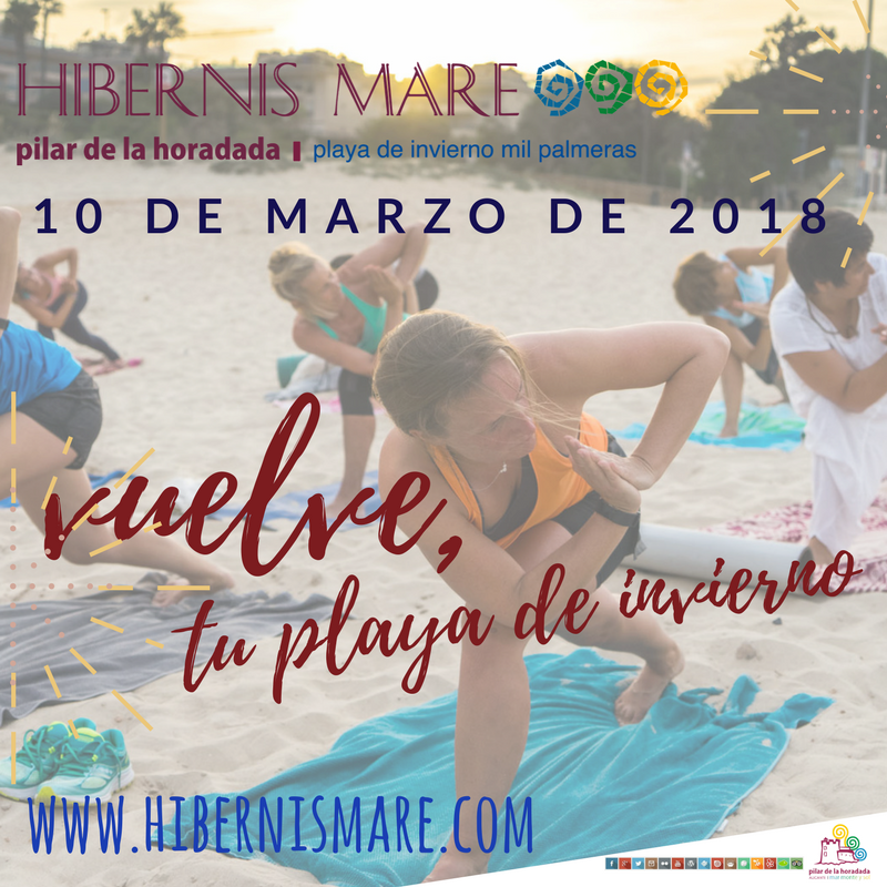 hibernis mare playa invierno pilar de la horadada mil palmeras